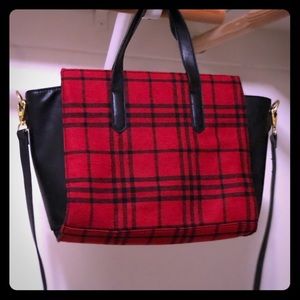 Tartan handbag